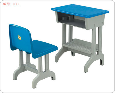 【(厂家直销)新型塑钢课桌椅】价格,厂家,图片,桌类,无锡市百灵教育设备有限责任公司-
